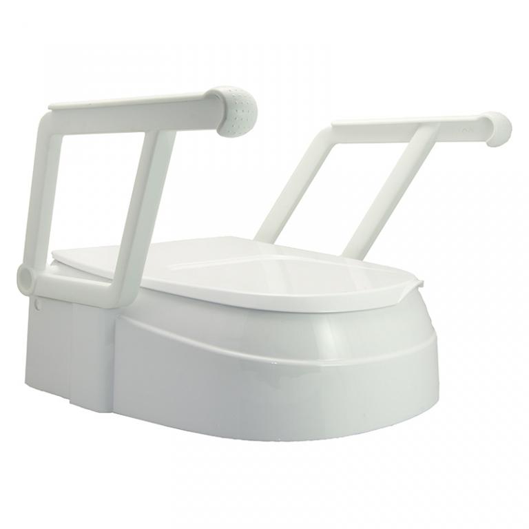 réhausse WC TSE 120 avec accoudoirs - hapi médical - cherbourg