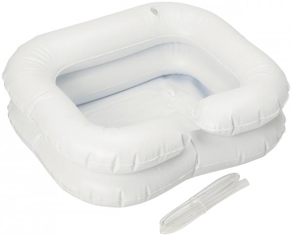 bac à shampoing gonflable - hapi médical -cherbourg