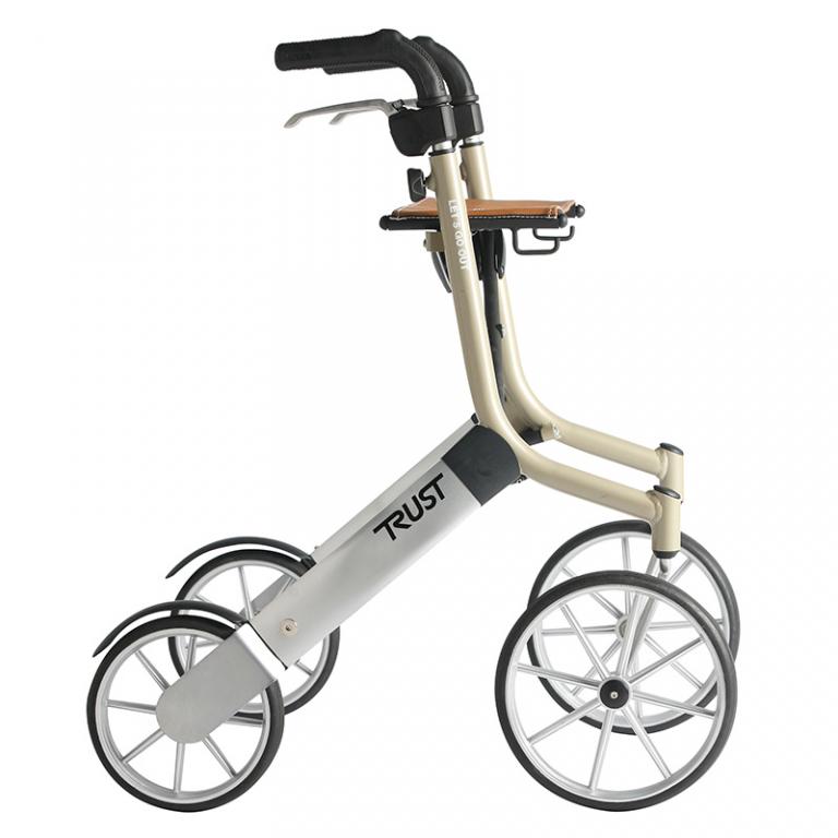 Rollator let's go out beige -Hapi mdical