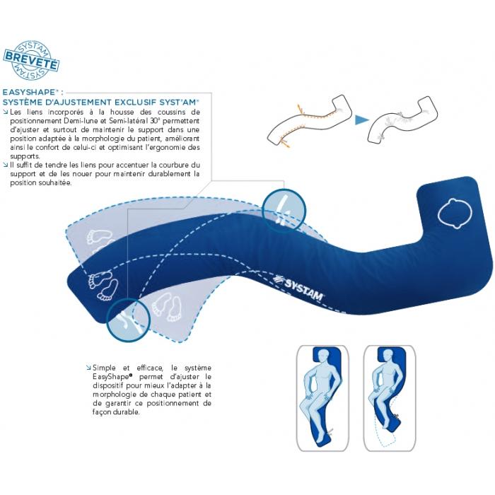 coussin décubitus latéral -hapi médical -cherbourg