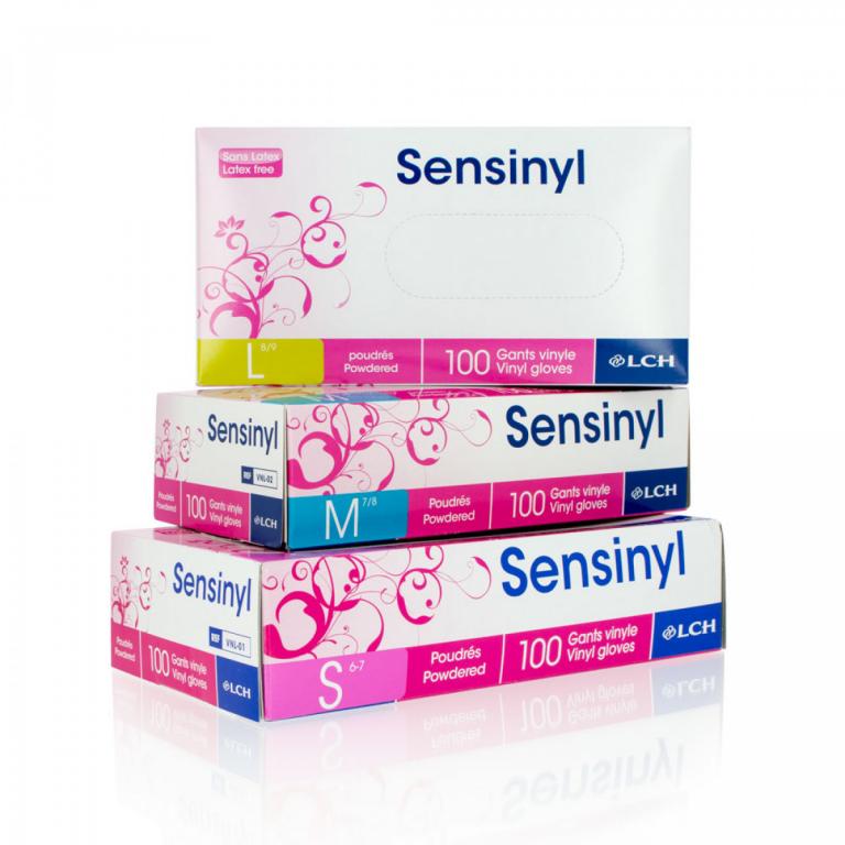 gants vinyle poudrés hapi médical cherbourg