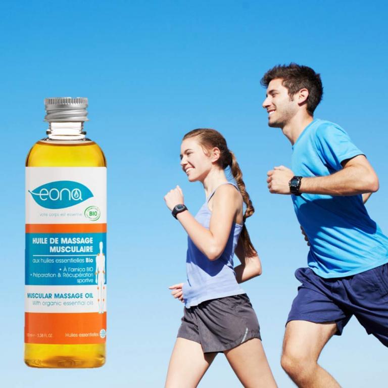 huile de massage musculaire Eona 500 ml hapi médical cherbourg