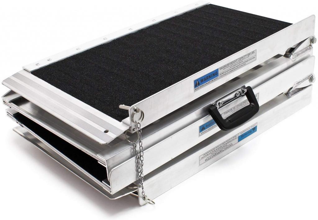 rampe valise pliante en 4 183 cms hapi médical cherbourg