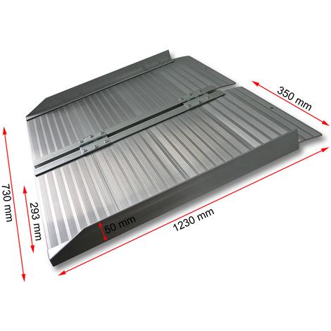 rampe pliante alu 122 cms hapi médical cherbourg