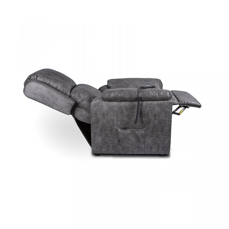 Fauteuil releveur relax touch gris-Hapi mdical